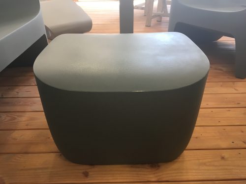 pouf translation couleur anthracite